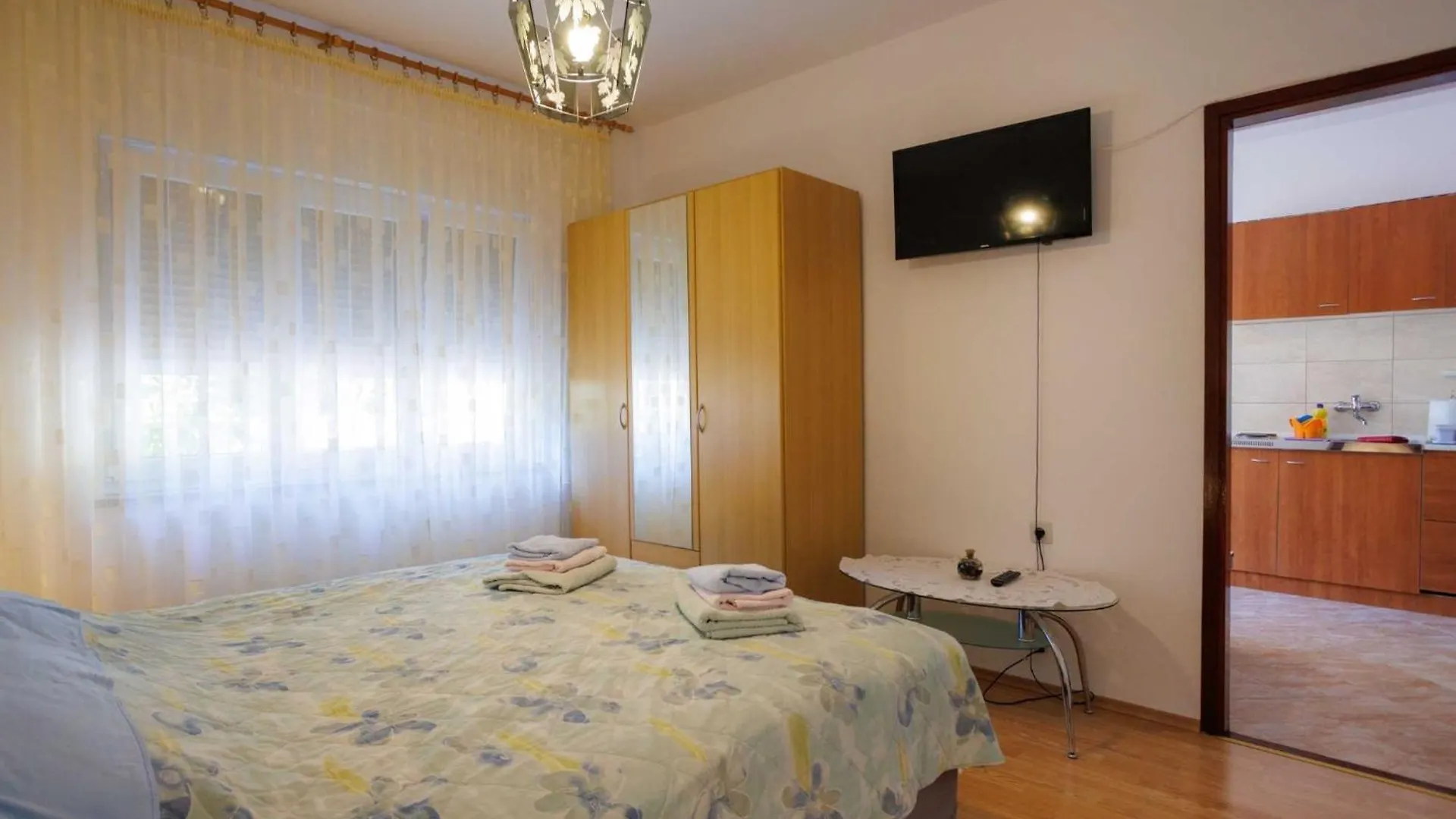Beachfront Cozy Krk Apartment With Balcony  Krk Town